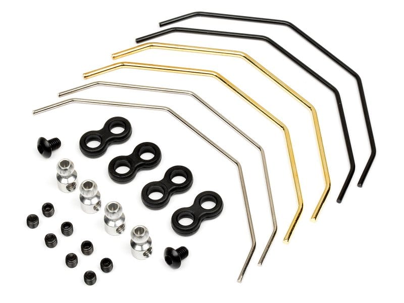 HPI Sway Bar Set (Front/Rear/Cup Racer) [87598]