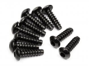 HPI TP. Button Head Screw M3x10mm (Hex Socket/10pcs) [94354]