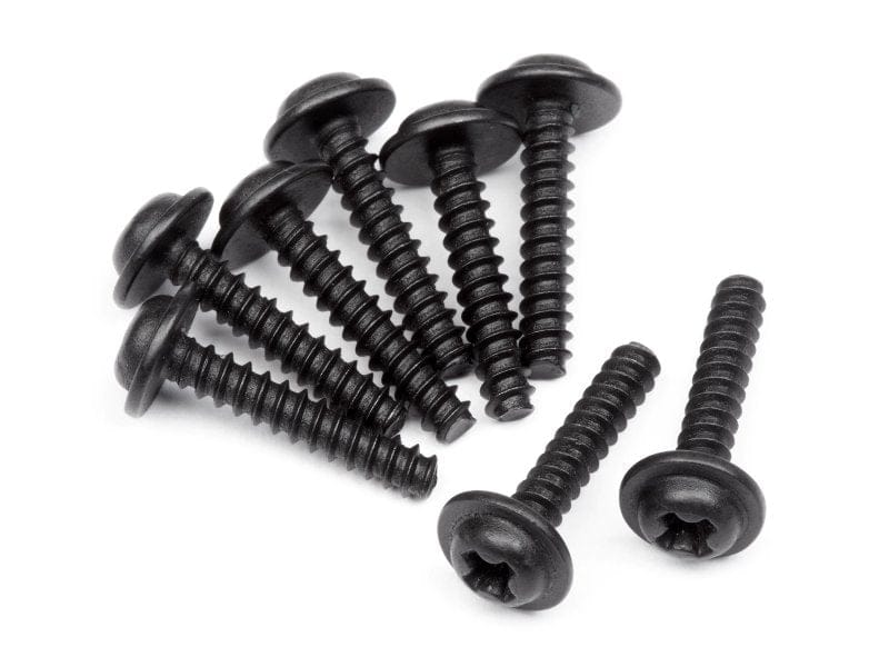 HPI 111298 TP Flanged Screw M3x15mm (8pcs)