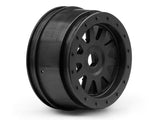 HPI TR-10 Glue-Lock Wheel Black (120X60mm/2Pcs) [106896]