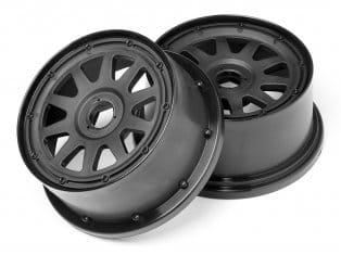 HPI TR-10 Wheel Black (120X65mm/-10mm Offset) [104971]