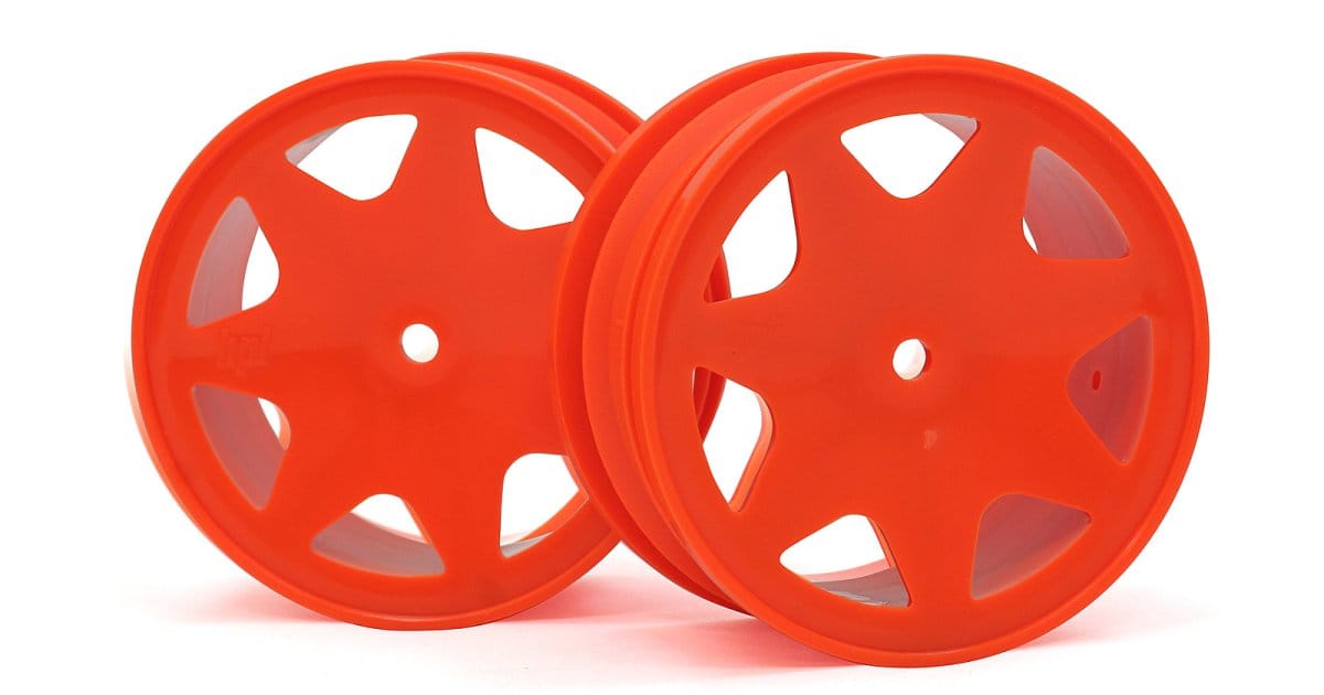 HPI 100622 Ultra 7 Wheels Orange 30mm (2pcs)