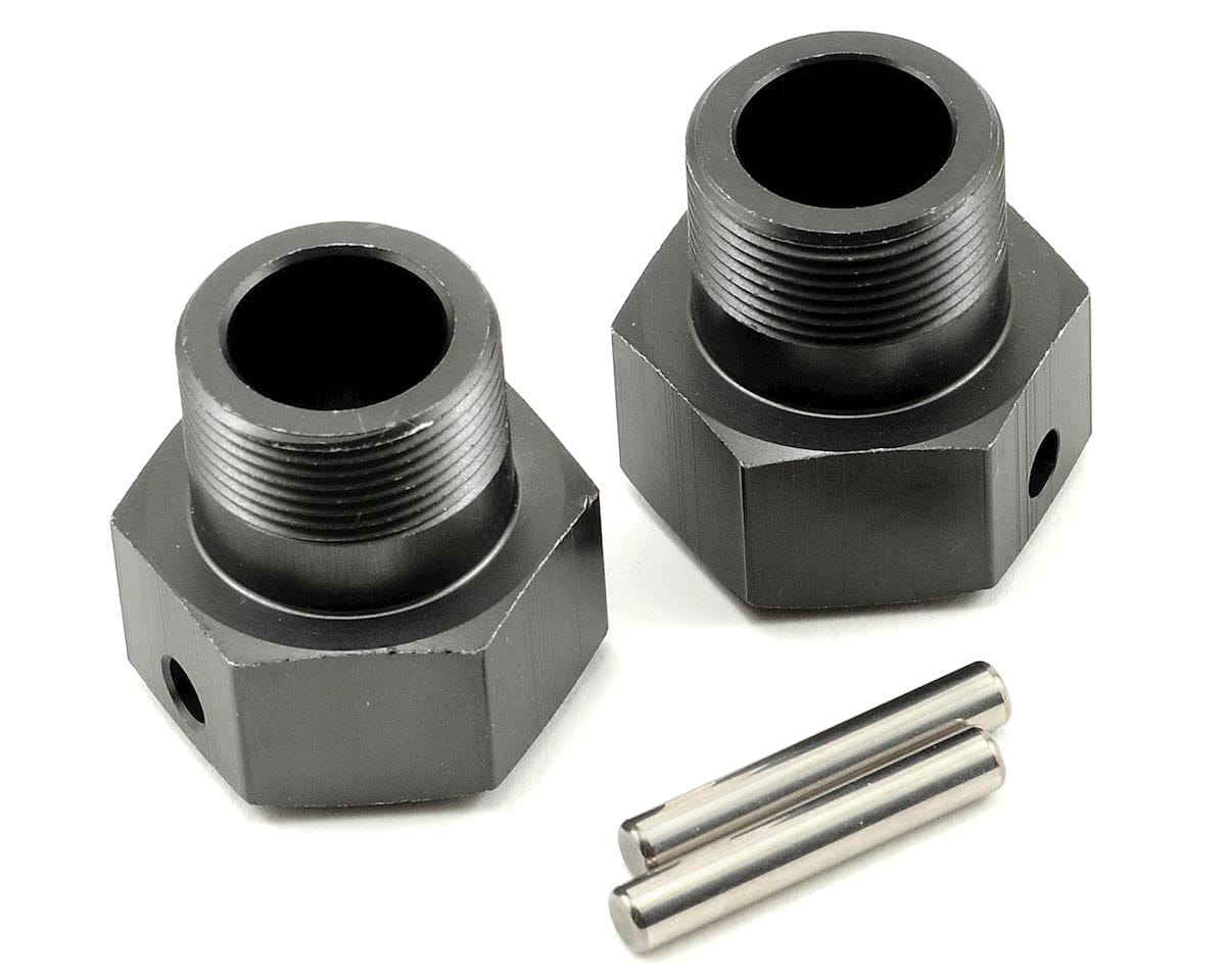 HPI Wheel Hex Hub 24x27mm Gunmetal 2pcs 102157