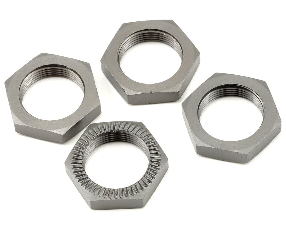 HPI Wheel Nut 24mm Gunmetal 4pcs 102216