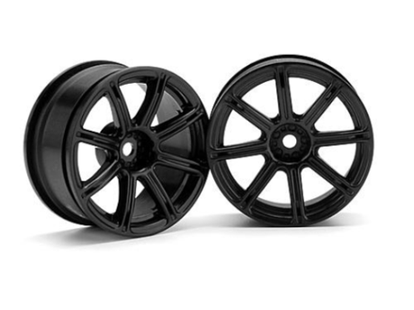 HPI 3306 Work Emotion XC8 Wheel 26mm Black 3mm Offset