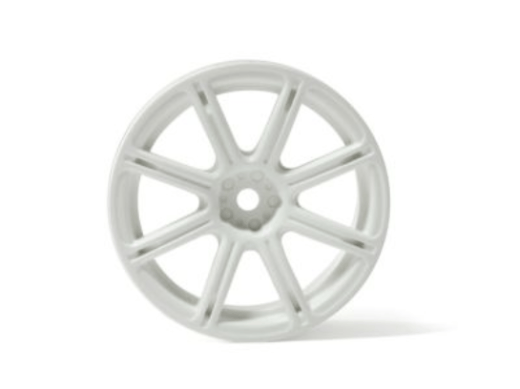 HPI Work Emotion XC8 Wheel 26mm White (3mm Offset) [3303]