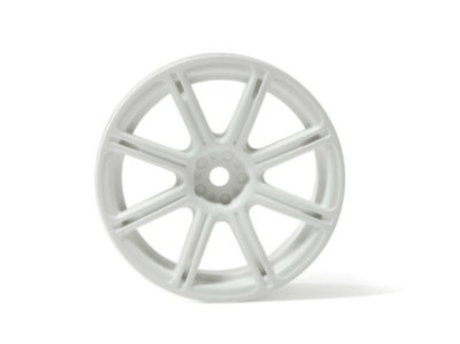 HPI Work Emotion XC8 Wheel 26mm White (3mm Offset) [3303]