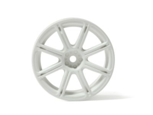 HPI 3304 Work Emotion XC8 Wheel 26mm White 6mm Offset