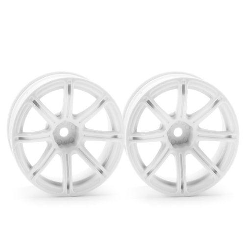HPI 3305 WORK Emotion XC8 Wheel 26mm White 9mm Offset 2pcs