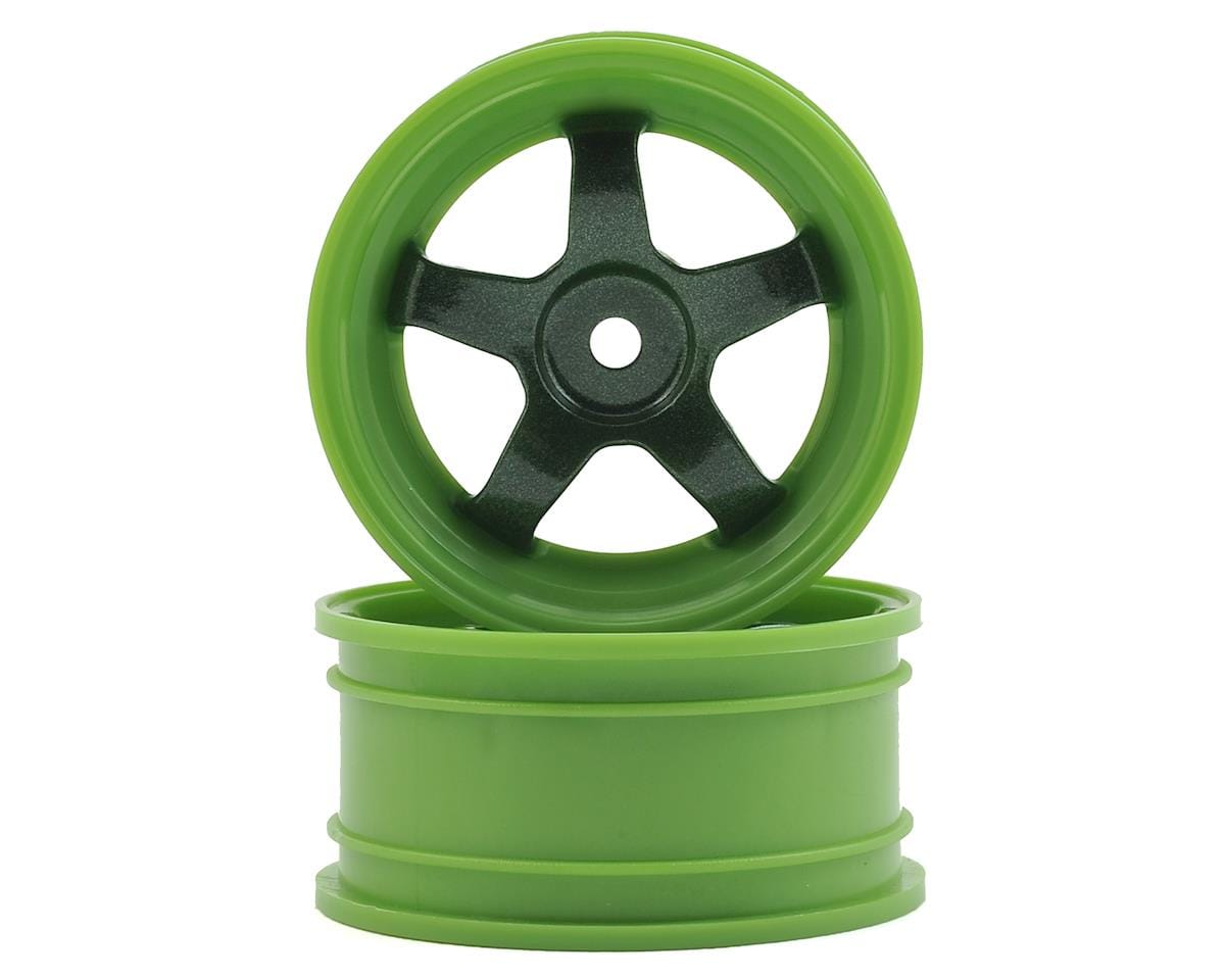 HPI 113095 Work Meister S1 Wheel Green 26mm 0mm Offset (2pcs)
