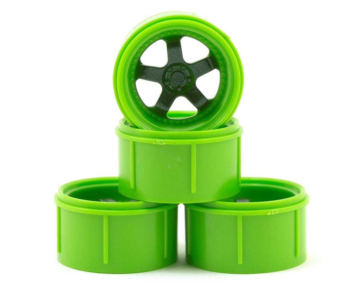 HPI 112817 Work Meister S1 Wheel Green Micro RS4 4pcs