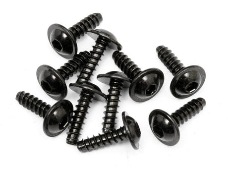 HPI Z562 TP Flanged Screw M3x10mm (Hex Socket/10pcs)** - Hobbytech Toys