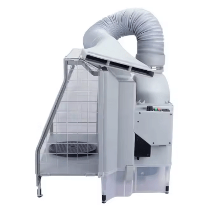 Hseng Water Curtain Spray Booth - Triple Fans With LED Lights [HS - E600] - Hobbytech Toys