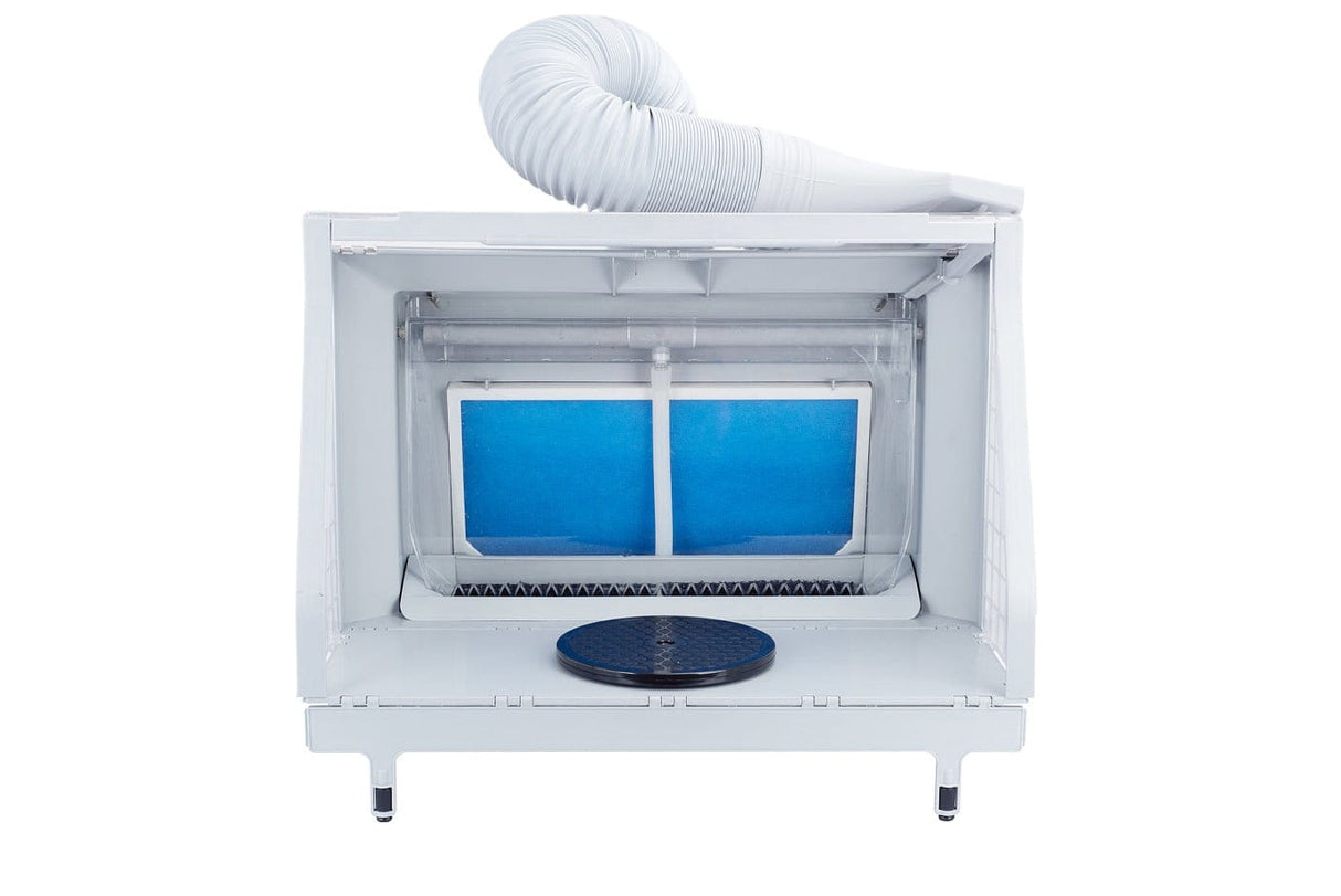 Hseng Water Curtain Spray Booth - Triple Fans With LED Lights [HS - E600] - Hobbytech Toys