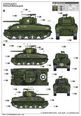 I Love Kit 1/16 M4A1Medium Tank - Late Plastic Model Kit
