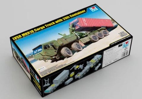 I Love Kit 1/35 LVSR MKR18 Cargo Plastic Model Kit [63550] - Hobbytech Toys