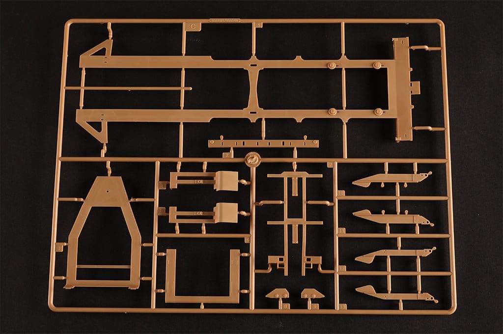 I Love Kit 1/35 M1014 w/M747 Semi Trailer Plastic Model Kit - Hobbytech Toys