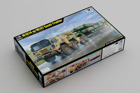 I Love Kit 1/35 M1014 w/M747 Semi Trailer Plastic Model Kit - Hobbytech Toys