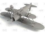 ICM 1/32 CR. 42 Falco with Italian Pilots in tropical uniform Plastic Model Kit