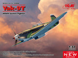ICM 1/32 Yak-9T WWII Soviet fighter Plastic Model Kit