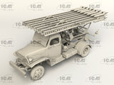 ICM 1/35 BM-13-16 on G7107 chassis with Soviet crew Plastic Model Kit