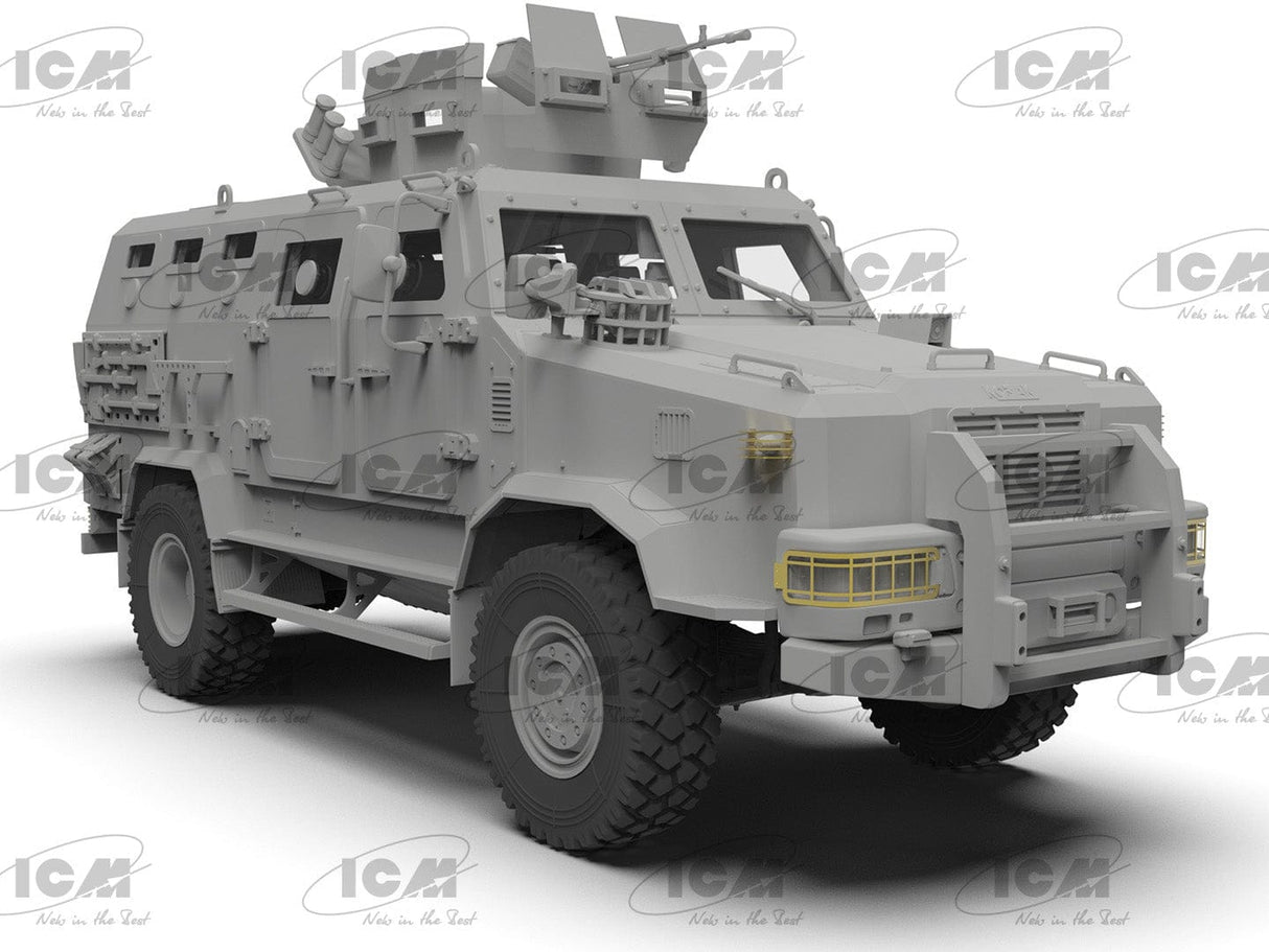 ICM 1/35 Kozak-2 Ukrainian MRAP-class Armored Vehicle Plastic Model Kit