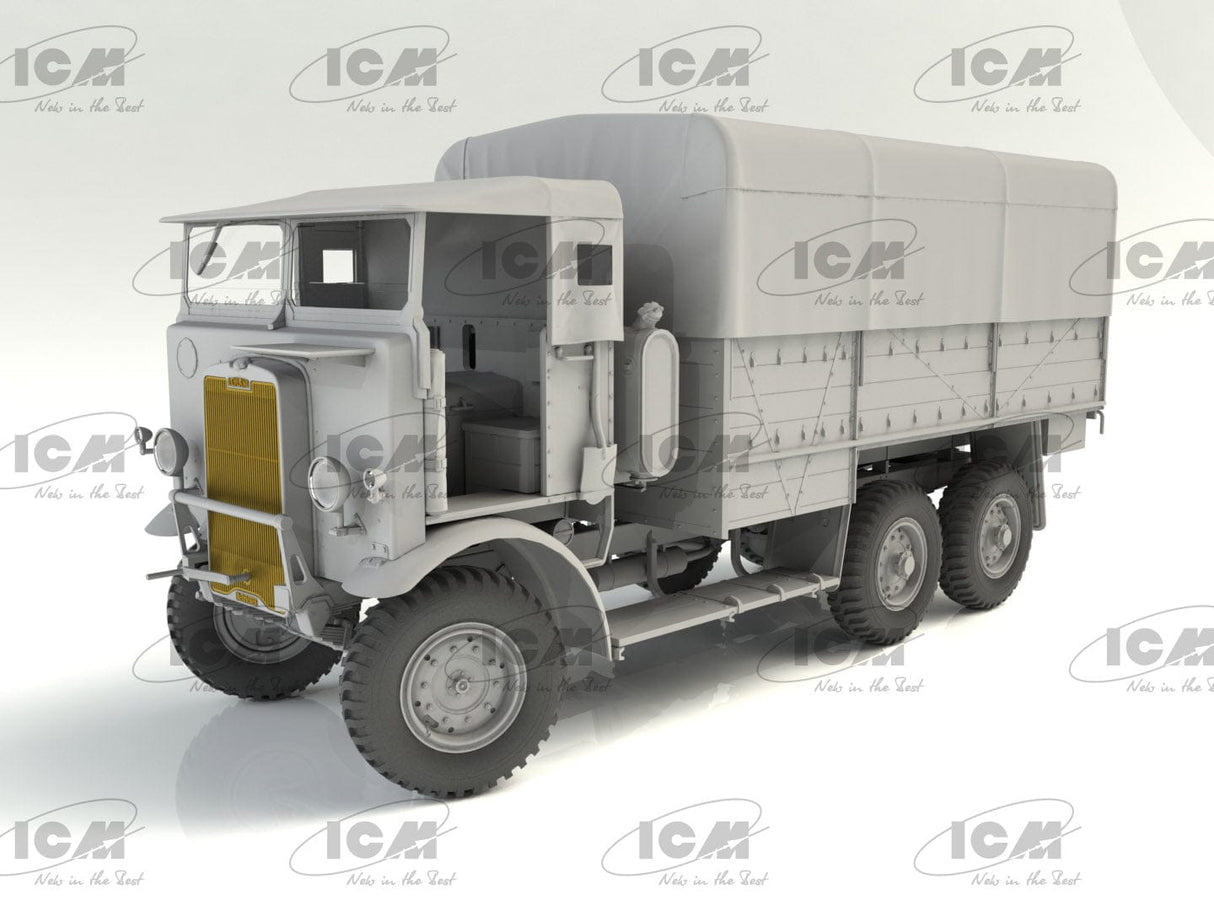ICM 1/35 Leyland Retriever General Service WWII British Truck Plastic Model Kit