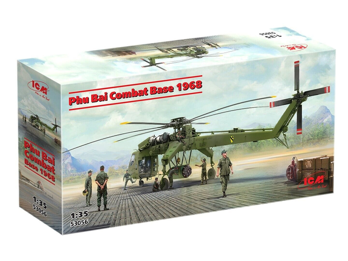 ICM 1/35 Phu Bai Combat Base 1968 Plastic Model Kit