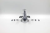ICM 1/48 Cobra AH-1G + Bronco OV-10A with US Pilots & Ground Personnel and US Helicopter Pilots Forward base Plastic Model Kit
