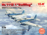 ICM 1/48 He 111Z-1 Zwilling WWII German Glider Tug Plastic Model Kit