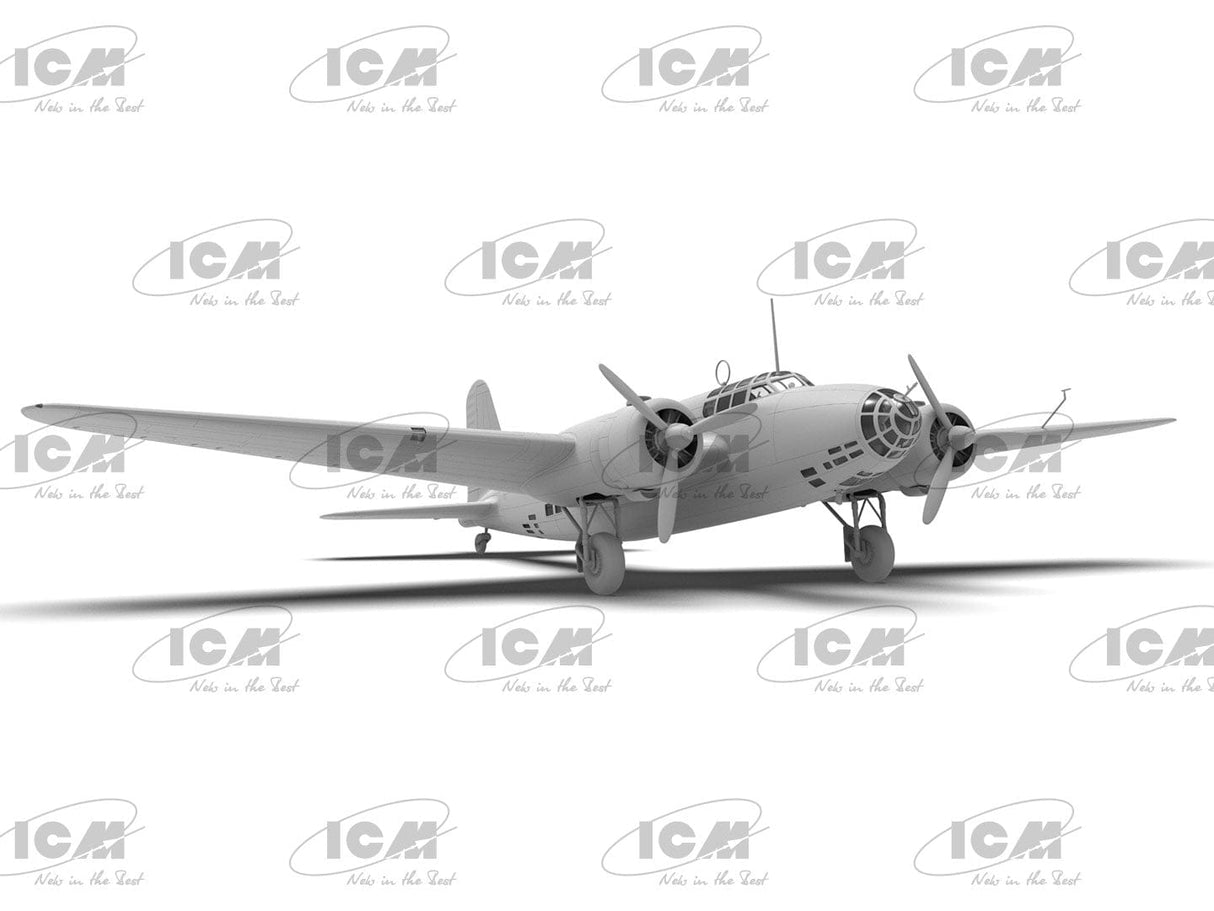 ICM 1/48 Ki-21-Ib Sally Japanese Heavy Bomber Plastic Model Kit