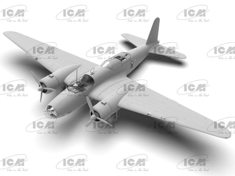 ICM 1/48 Ki-21-Ib Sally Japanese Heavy Bomber Plastic Model Kit