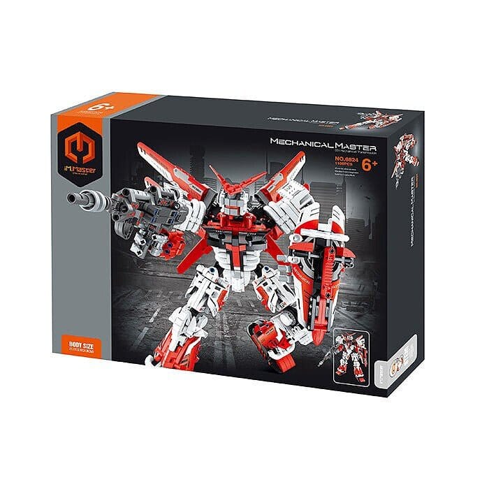 IM Master Mech Warrior 1100pc Kit - Red [6824] - Hobbytech Toys