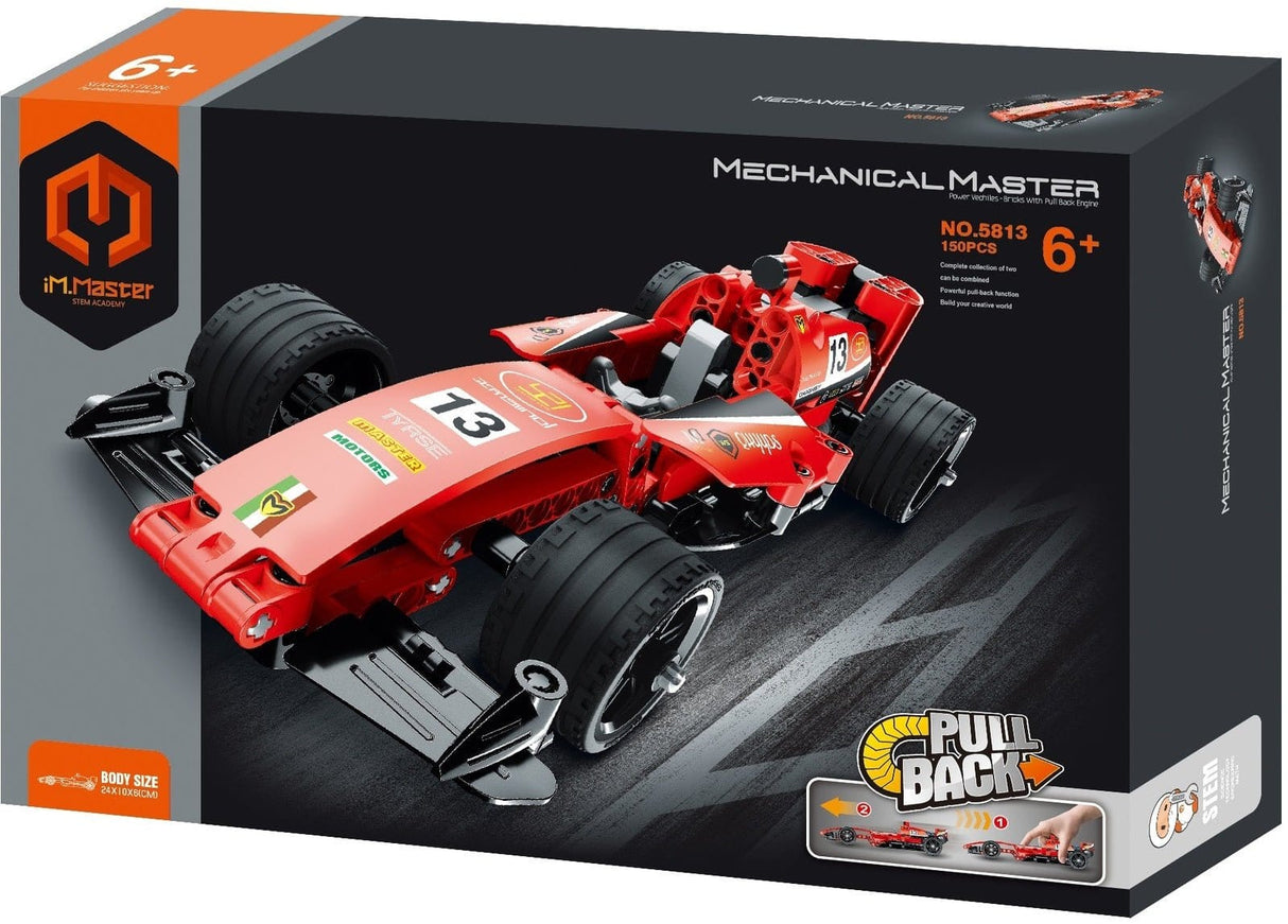 IM Master Pullback Motorcycle 150pc Kit [5813] - Hobbytech Toys