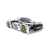IM Master Pullback Super Car 437pc Kit - White [5812] - Hobbytech Toys