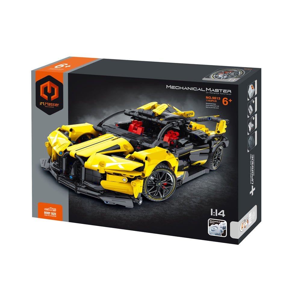 IM Master Super Car 1103pc Kit - Yellow [9813] - Hobbytech Toys