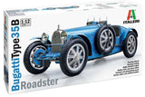 Italeri 1/12 Bugatti Roadster Monte Carlo 1930 Plastic Model Kit [4713] - Hobbytech Toys