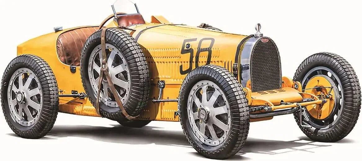Italeri 1/12 Bugatti Type 35B - Targa Florio 1929 Monaco GP 30 Plastic Model Kit [4716] - Hobbytech Toys