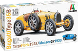 Italeri 1/12 Bugatti Type 35B - Targa Florio 1929 Monaco GP 30 Plastic Model Kit [4716] - Hobbytech Toys