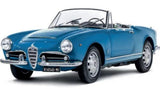 Italeri 1/24 Alfa Romeo Giulia 1600 Spider Plastic Model Kit [6338S] - Hobbytech Toys