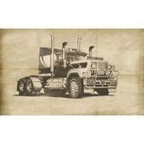 Italeri 1/24 Black Thunder Australian Truck Plastic Model Kit [90727]
