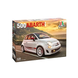 Italeri 1/24 Fiat 500 Abarth (2008) Plastic Model Kit [3674]