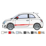 Italeri 1/24 Fiat 500 Abarth (2008) Plastic Model Kit [3674]