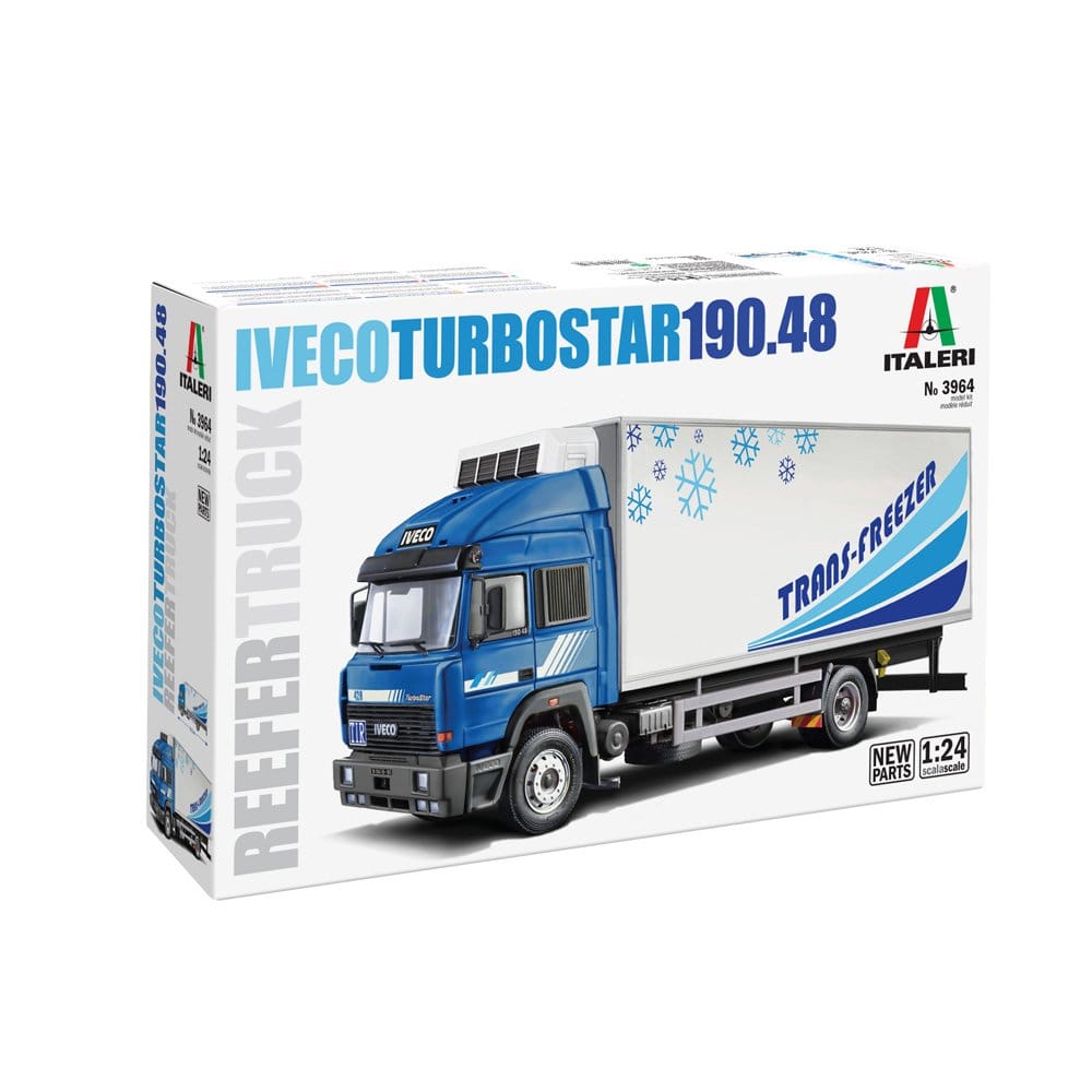 Italeri 1/24 Iveco Turbostar 198.48 Special Reefer Truck Plastic Model Kit [3964]