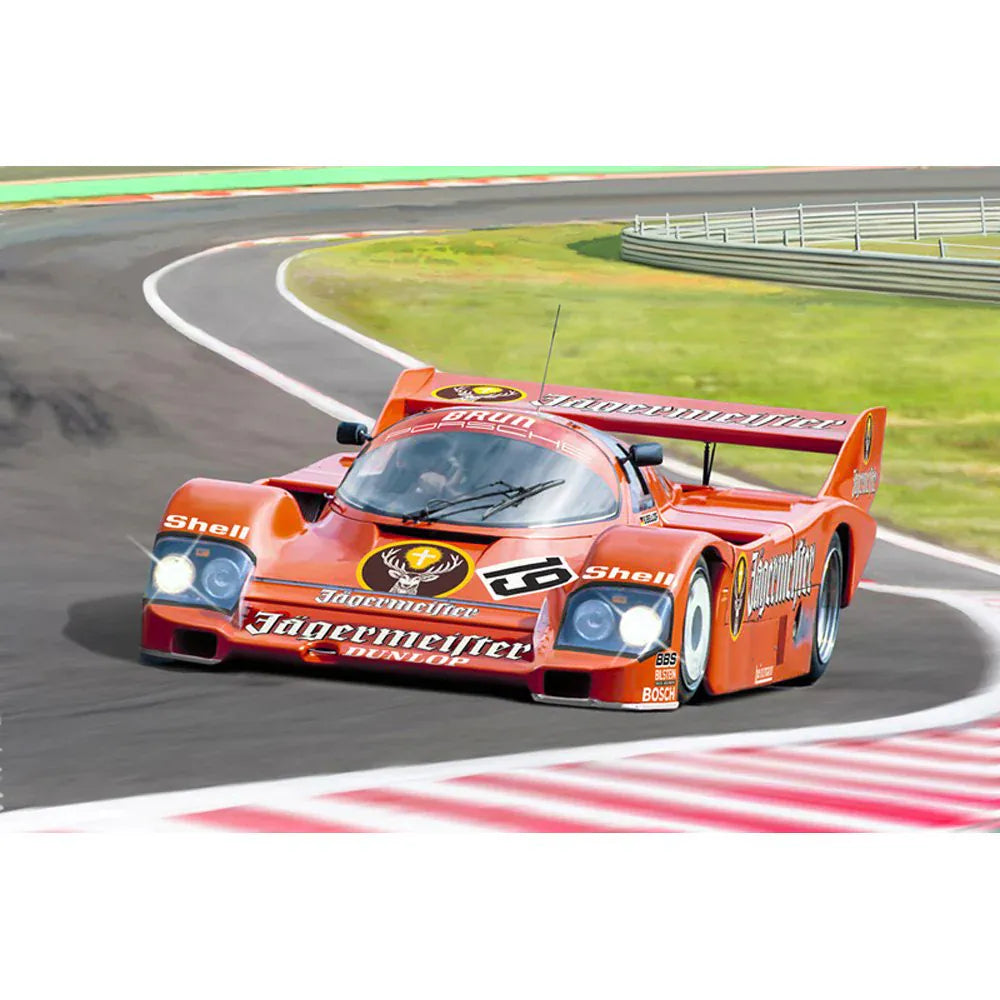 Italeri 1/24 Porsche 956 Jagermeister Plastic Model Kit