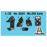 Italeri 1/32 Macchi MC.202 Early Series Plastic Model Kit [2524S]