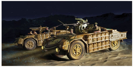 Italeri 1/35 As 42 Sahariana Reconnaissance Car Plastic Model Kit [6530S] - Hobbytech Toys