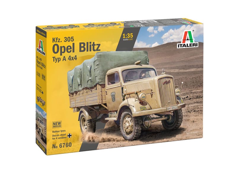 Italeri 1/35 Kfz. 305 Opel Blitz Typ A 4x4 Plastic Model Kit