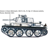 Italeri 1/35 Pz. Kpfw. 38(t) Ausf. F Plastic Model Kit [96489]