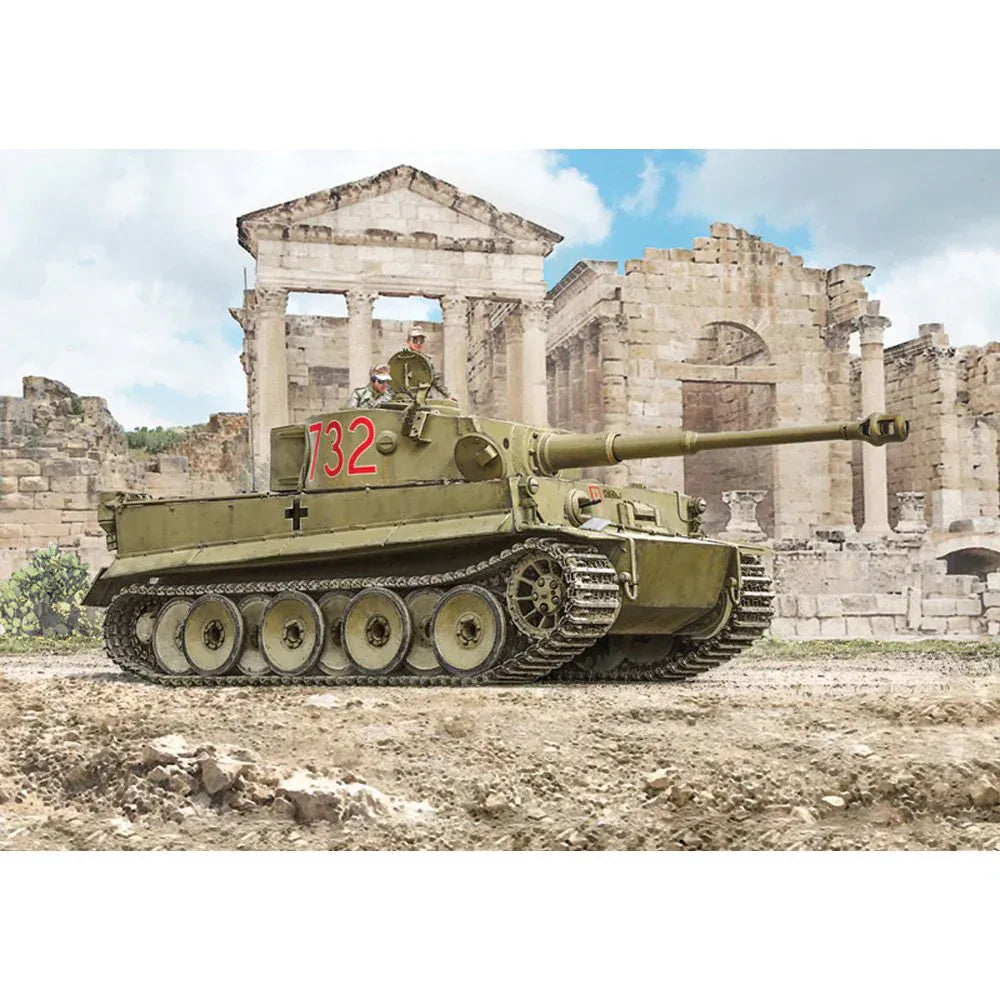 Italeri 1/35 Pz. Kpfw. VI Tiger I Ausf. E (tp) Early Production Plastic Model Kit